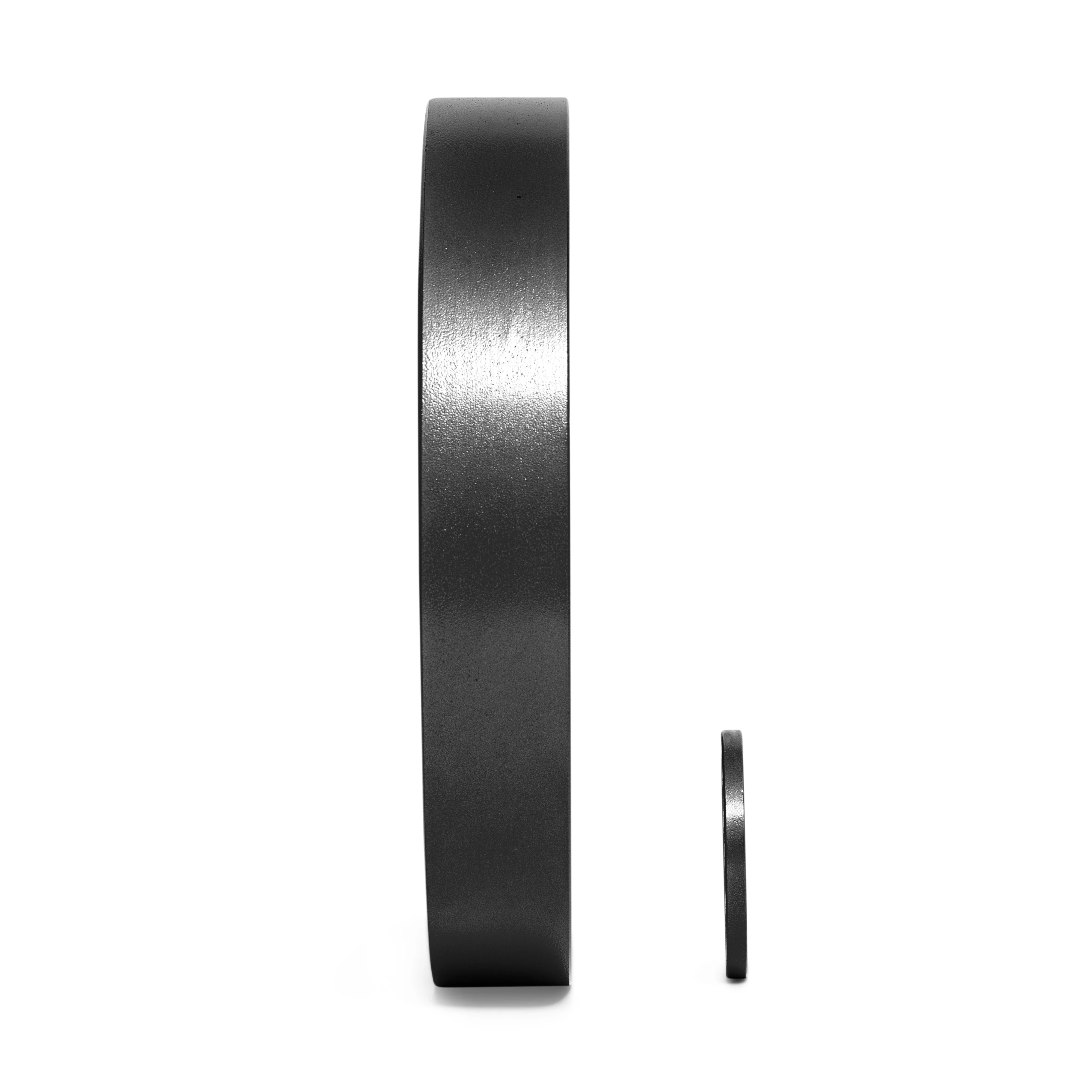 Black Mighty Grip Olympic Weight Plates - Image 8