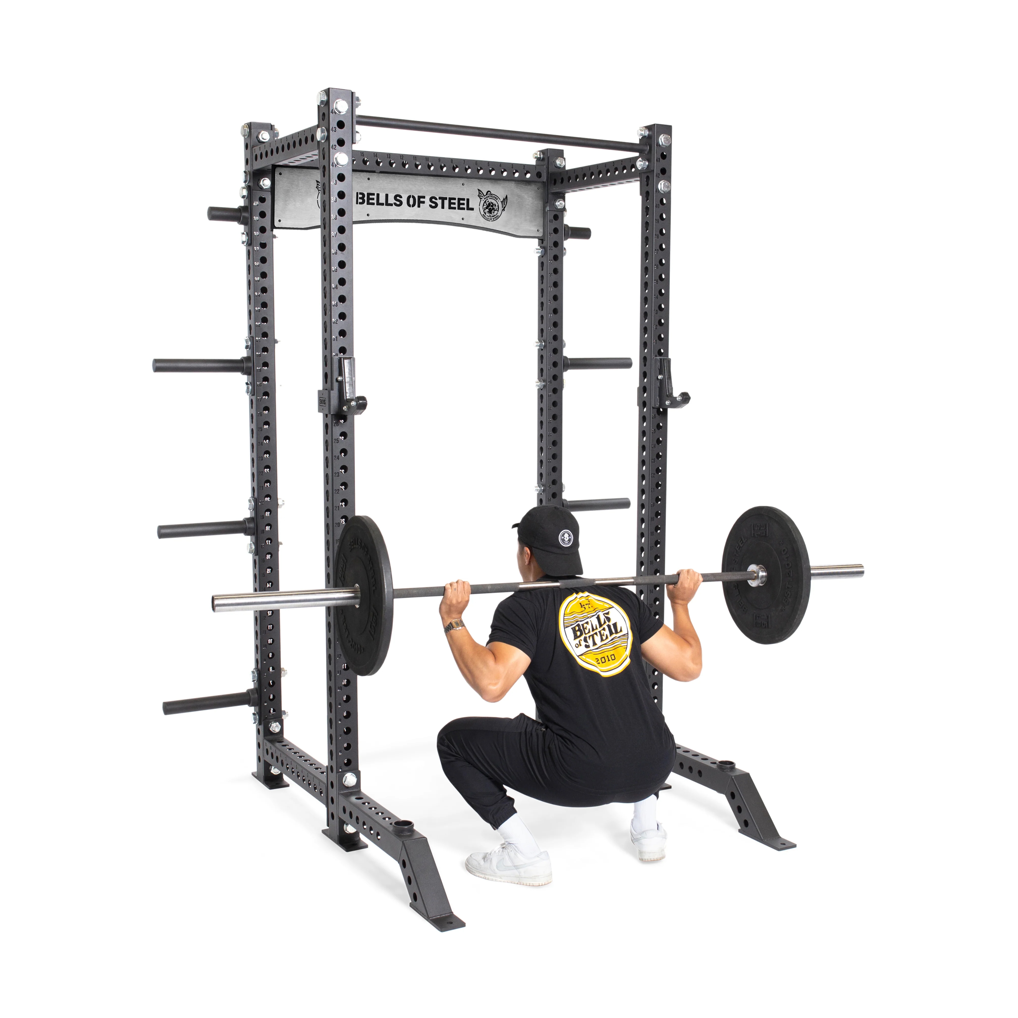 Manticore Collegiate Power Rack - Prebuilt (3" x 3", 1" Holes) - Image 2