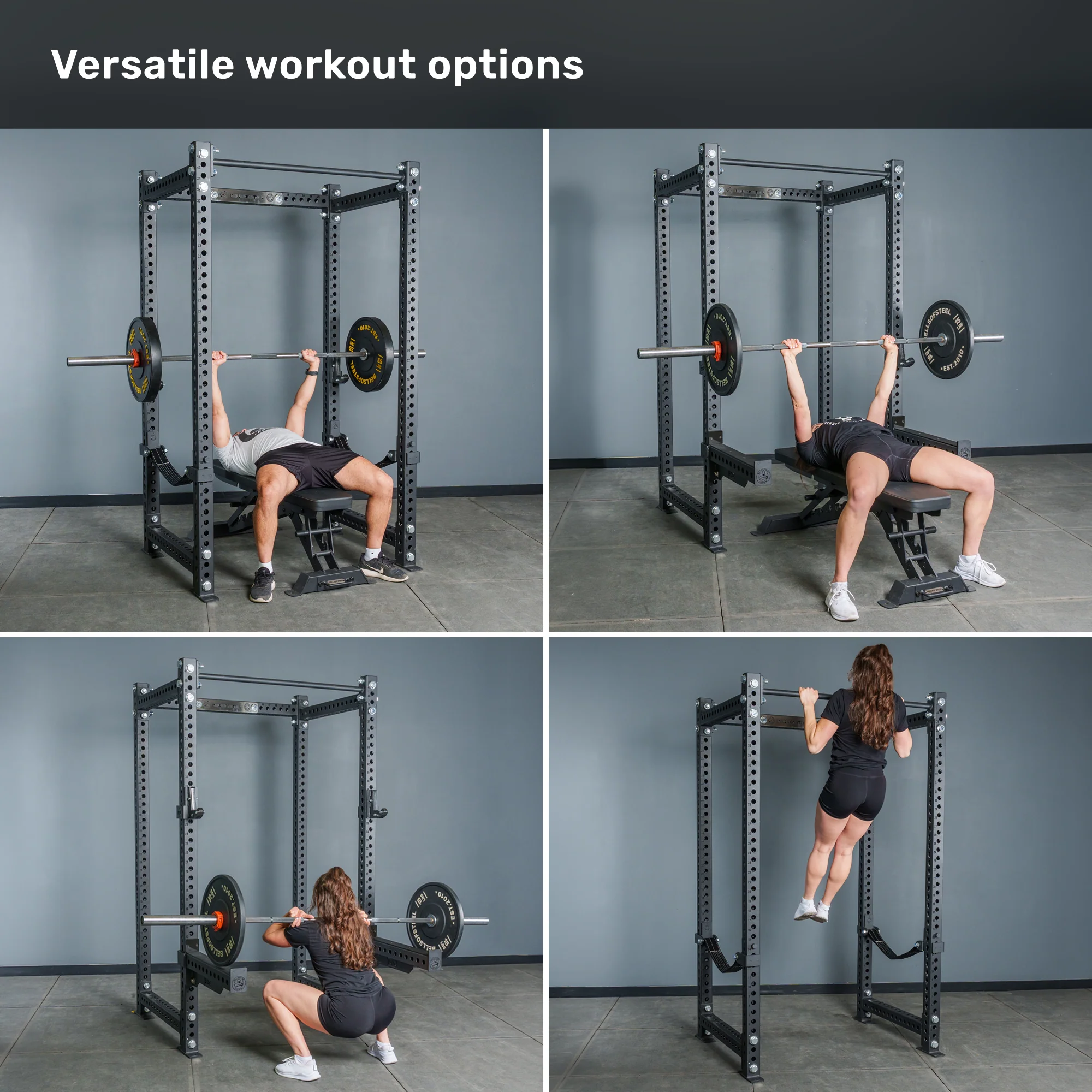 Manticore Four Post Power Rack - Prebuilt (3" x 3", 1" Holes) - Image 2