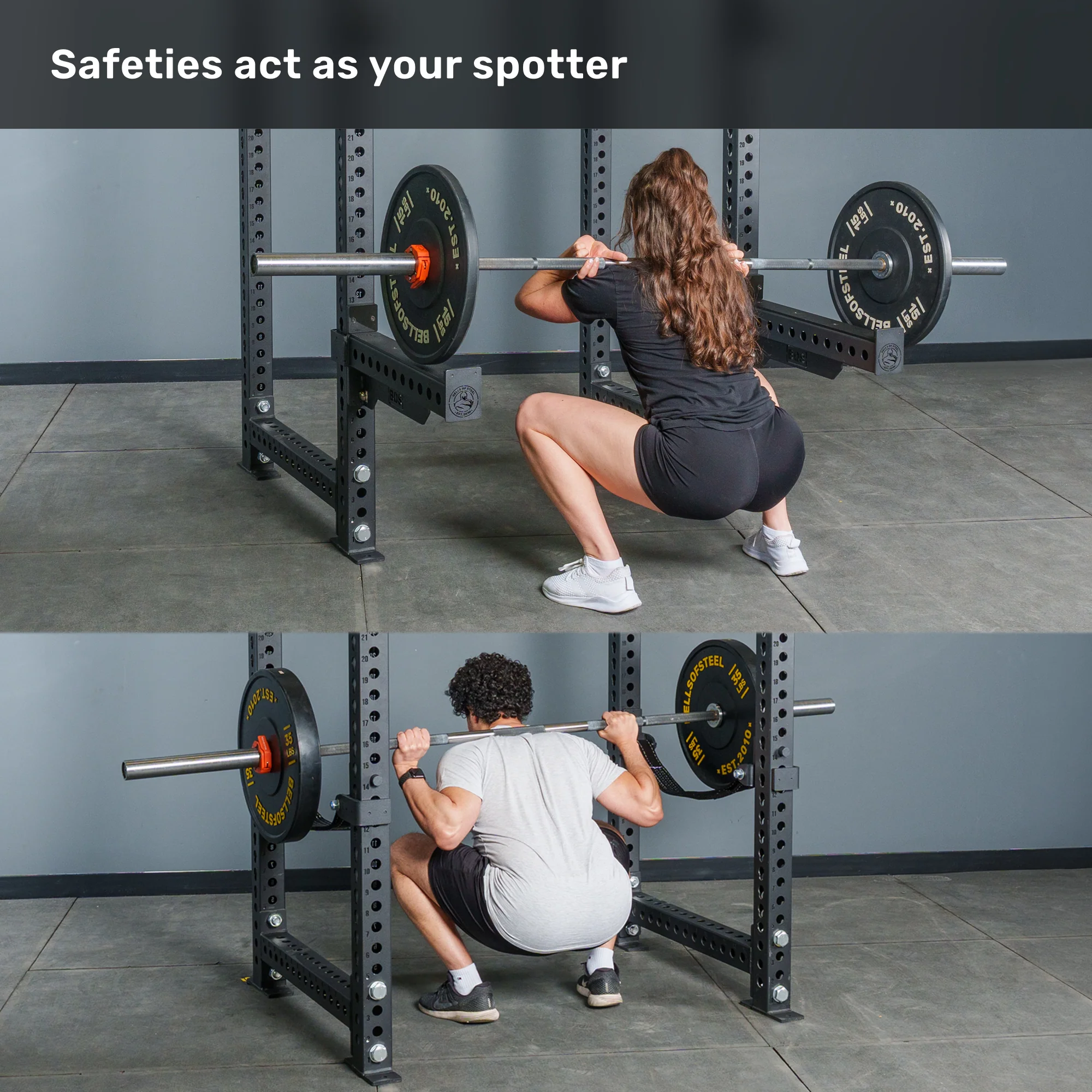 Manticore Four Post Power Rack - Prebuilt (3" x 3", 1" Holes) - Image 5