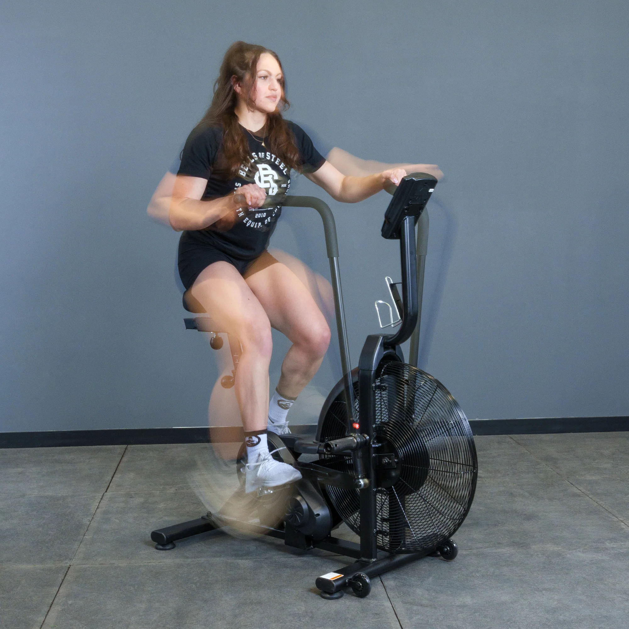 Residential Air Bike with Wind Guard - Image 2